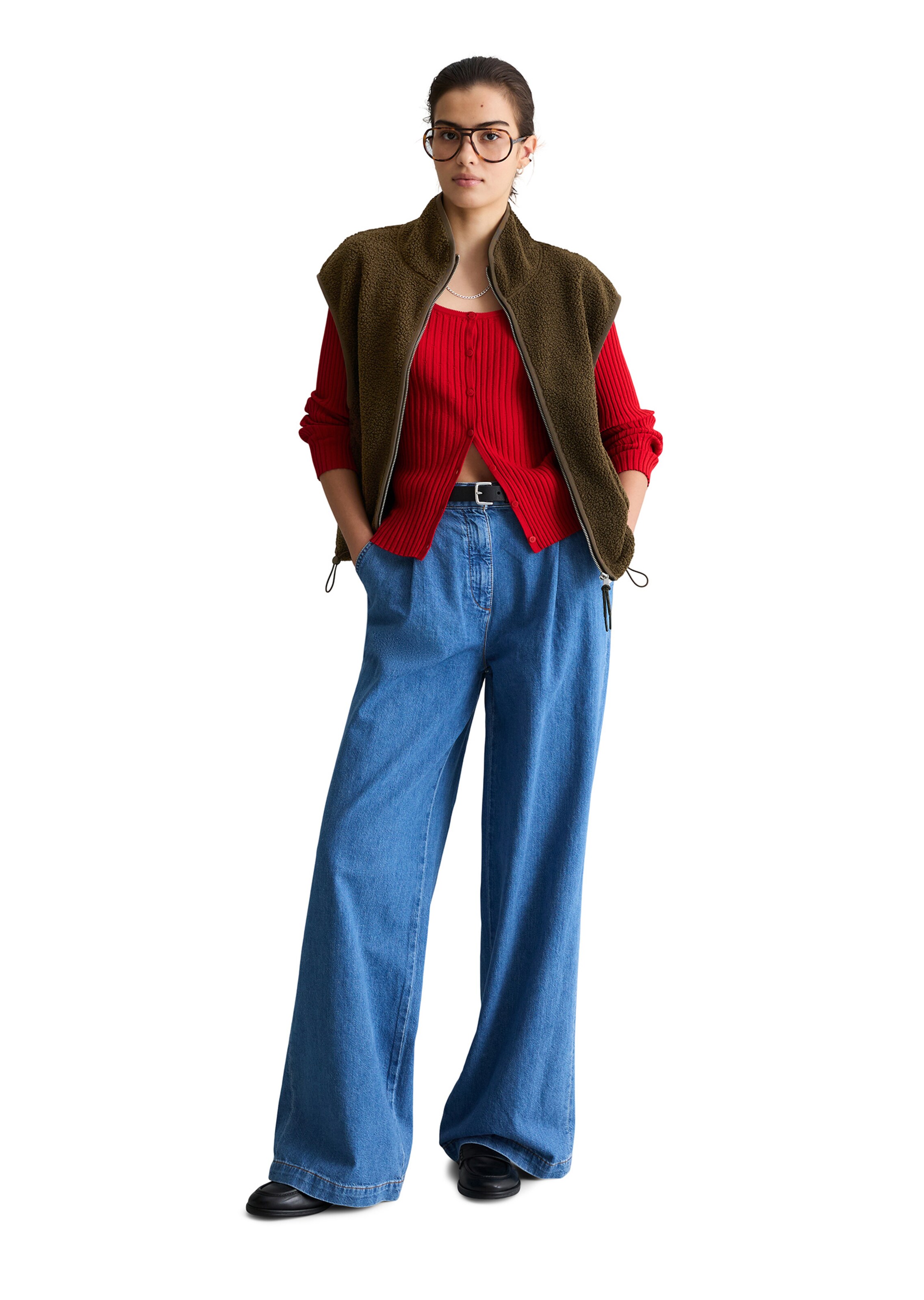 Marc O'Polo DENIM Bodywarmer in Bruin