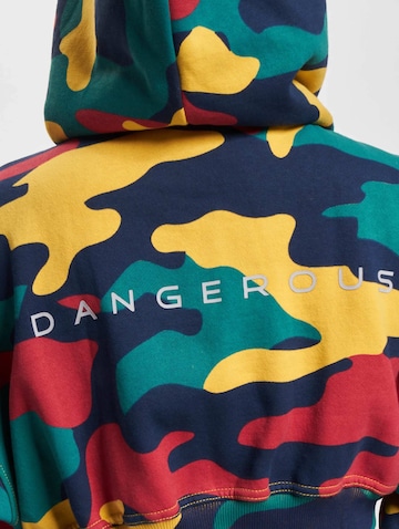 Dangerous DNGRS - Sweatshirt 'HideMe' em azul