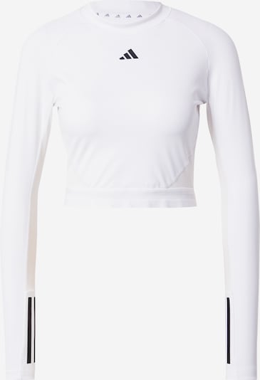 ADIDAS PERFORMANCE Toiminnallinen paita 'Hyperglam' värissä musta / valkoinen, Tuotenäkymä