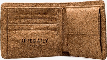 Porte-monnaies 'Cork Flag' Iriedaily en marron