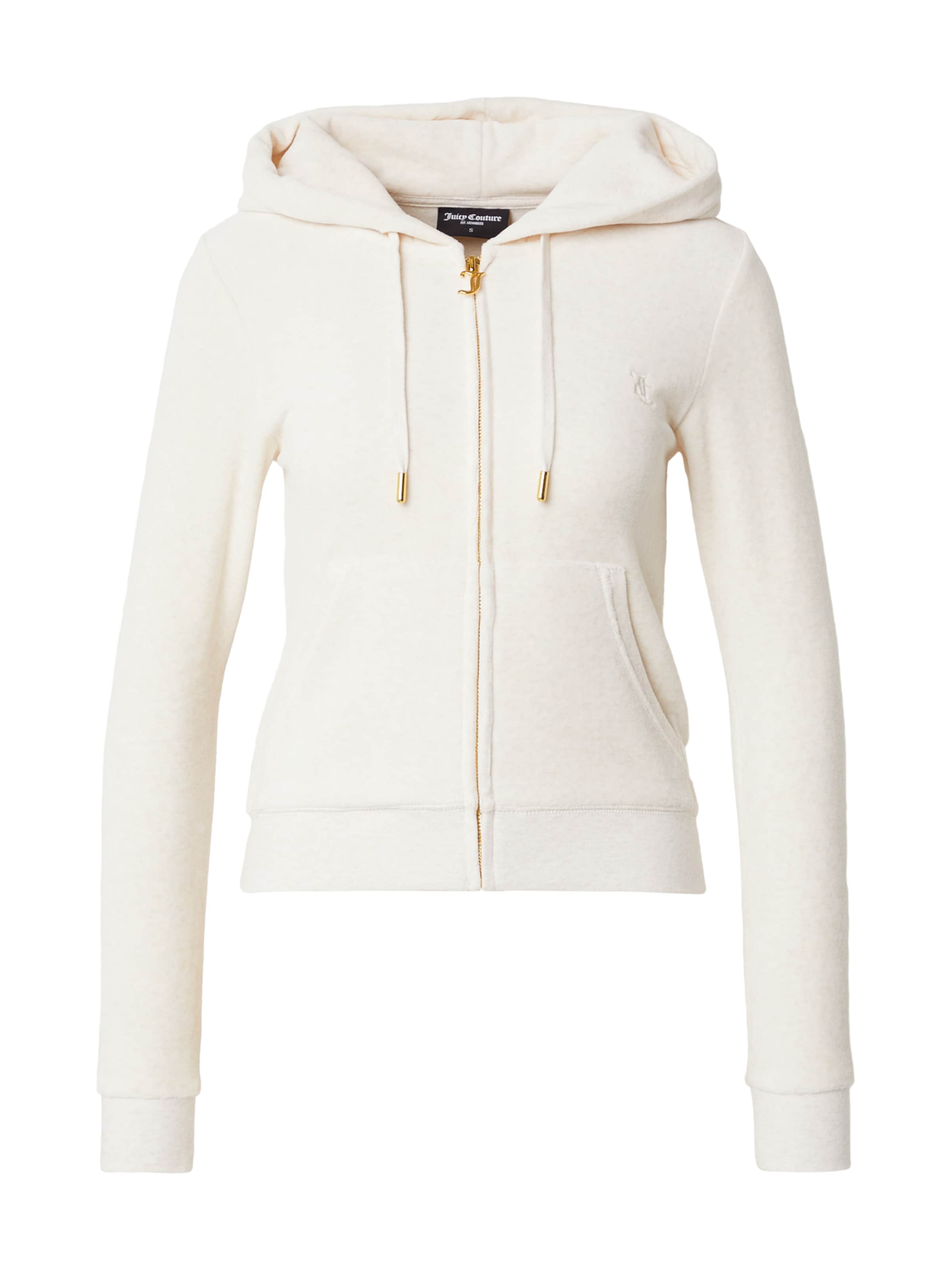Juicy Couture Sweatjacka 'ROBERTSON' i beige: framsida