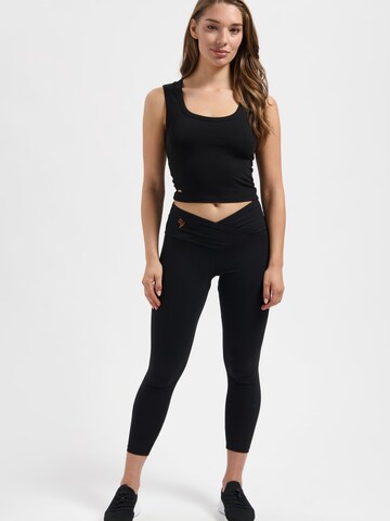 Urban Goddess Yoga & Activewear Sporttop 'Seris' in Schwarz