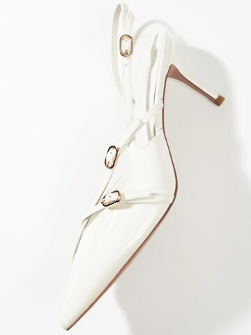 Estro Slingpumps '2408-9' i beige