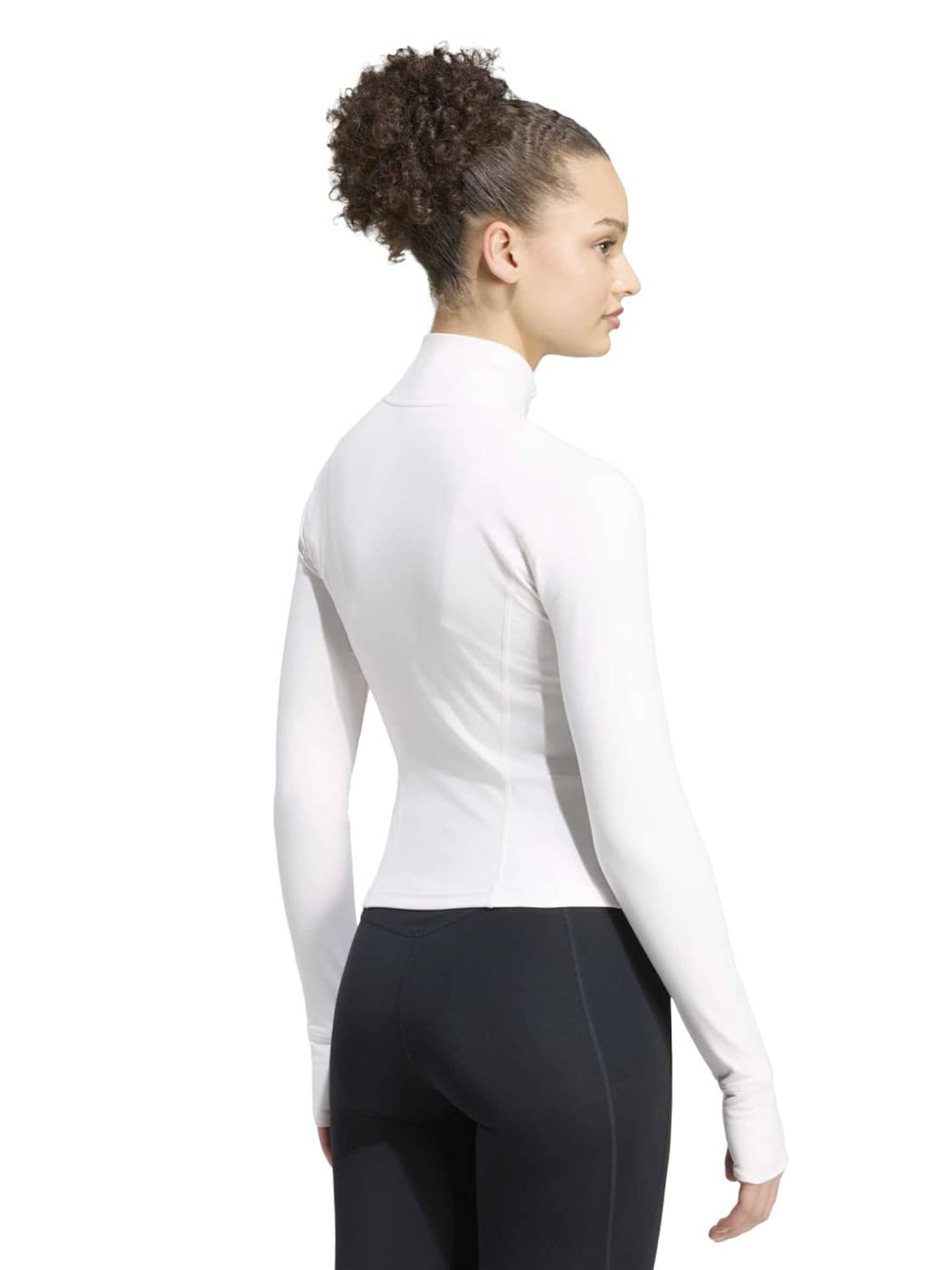 balta ADIDAS PERFORMANCE Sportinė striukė 'Studio'