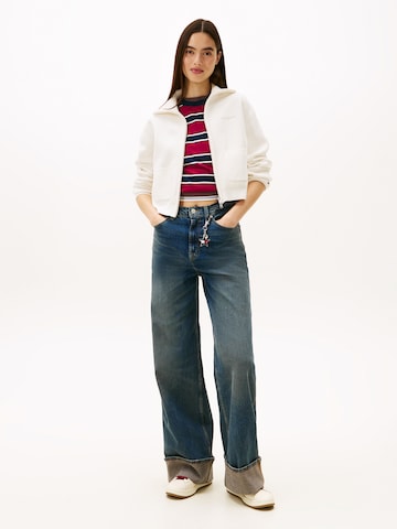 Giacchetta di Tommy Jeans in bianco