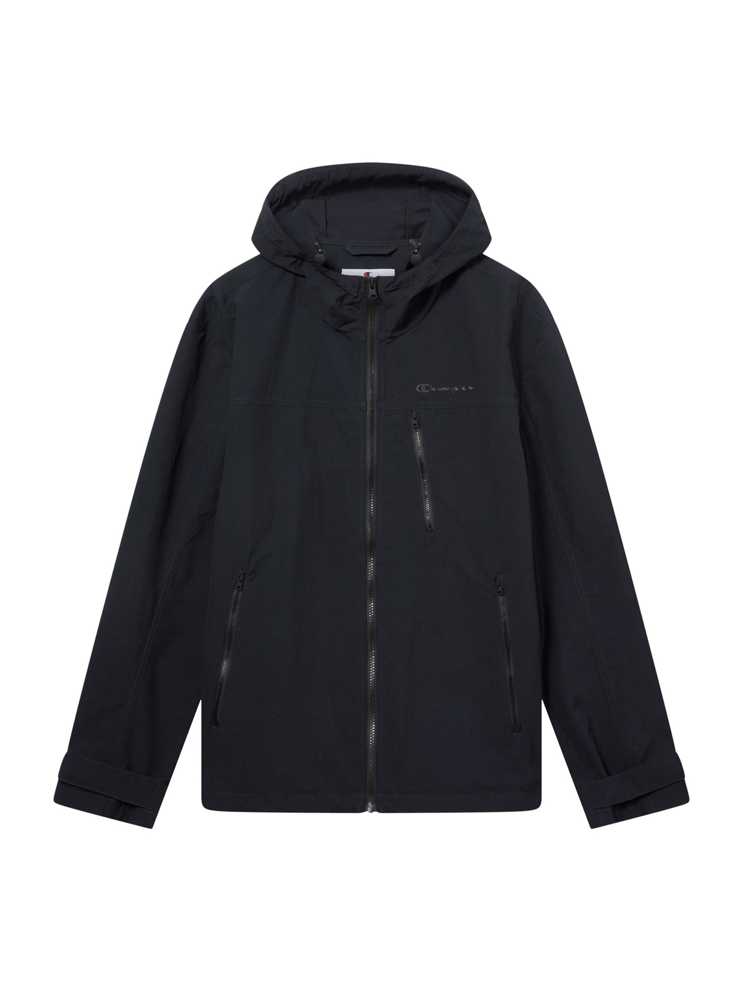 Demisezoninė striukė iš Champion Authentic Athletic Apparel, spalva – juoda, Prekių apžvalga