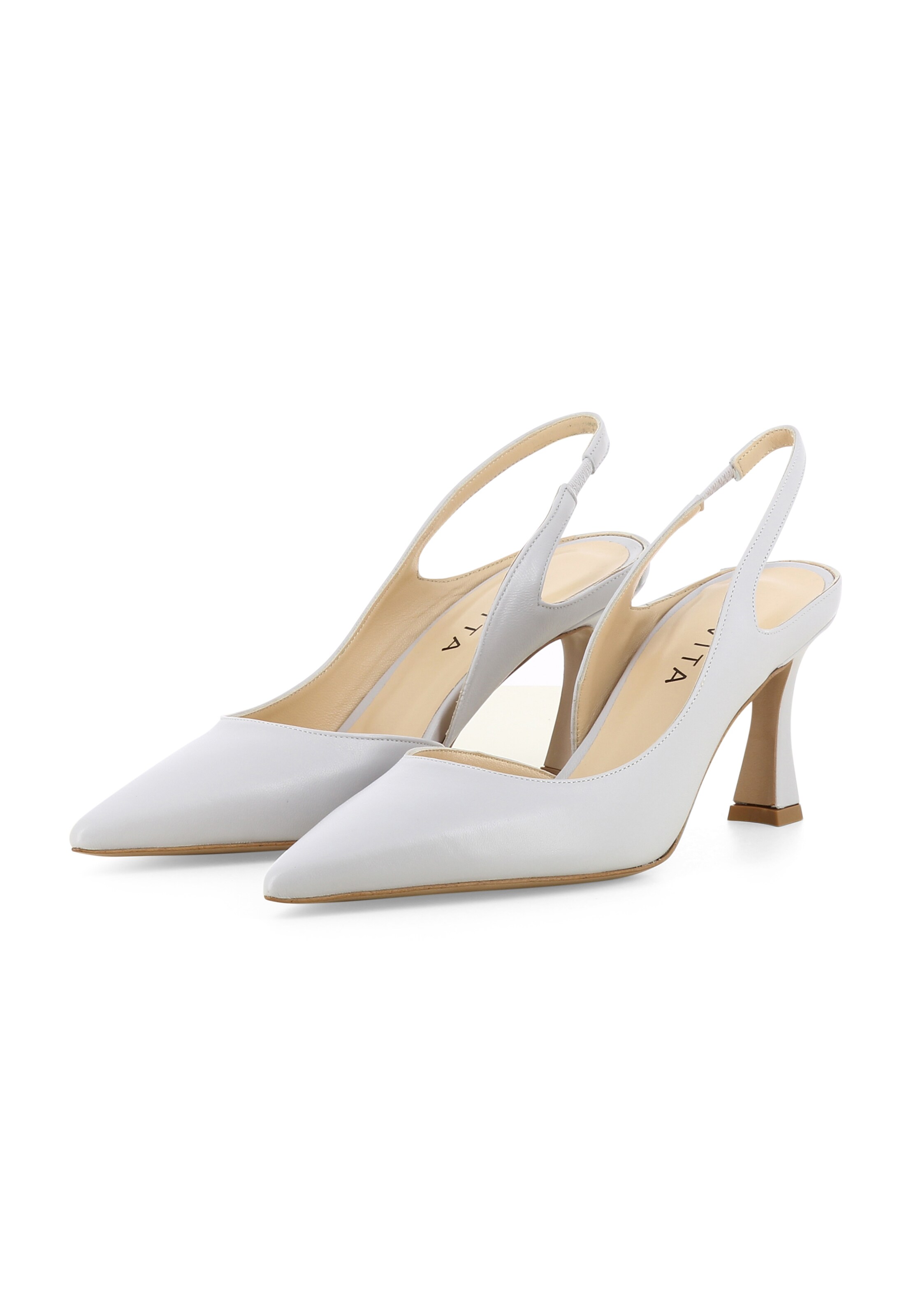 Escarpins à bride arrière 'PENELOPE' EVITA en gris