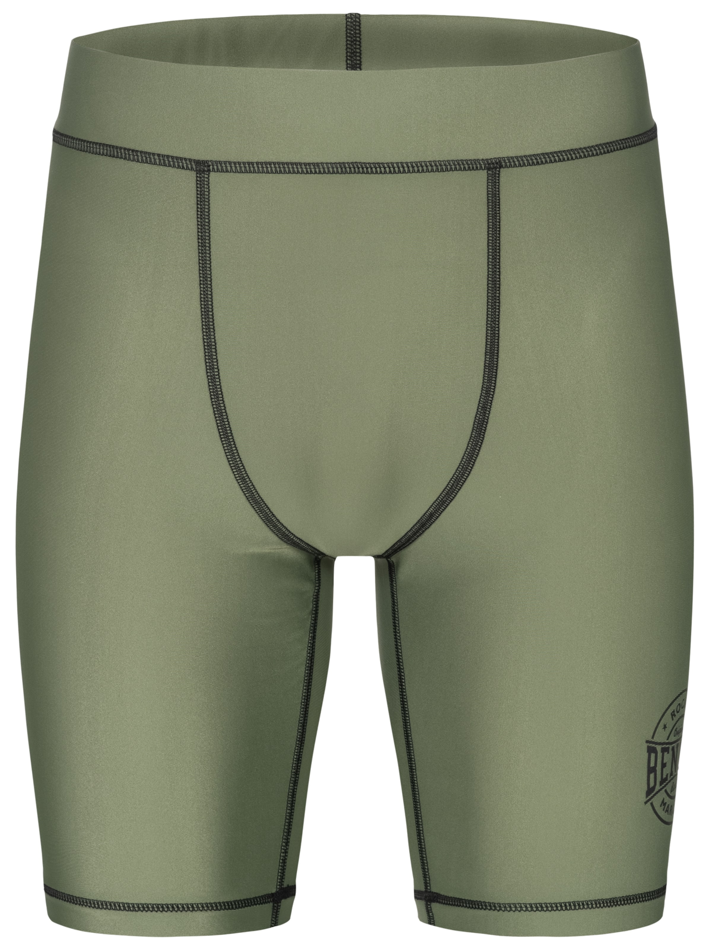 Benlee Skinny Spodnie sportowe 'Bossburn' w kolorze zielony: przód