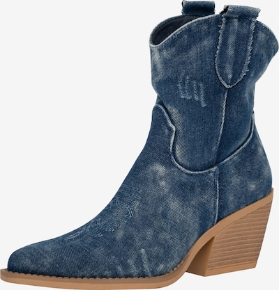 Elara Cowboystiefel in 36 in dunkelblau, Produktansicht