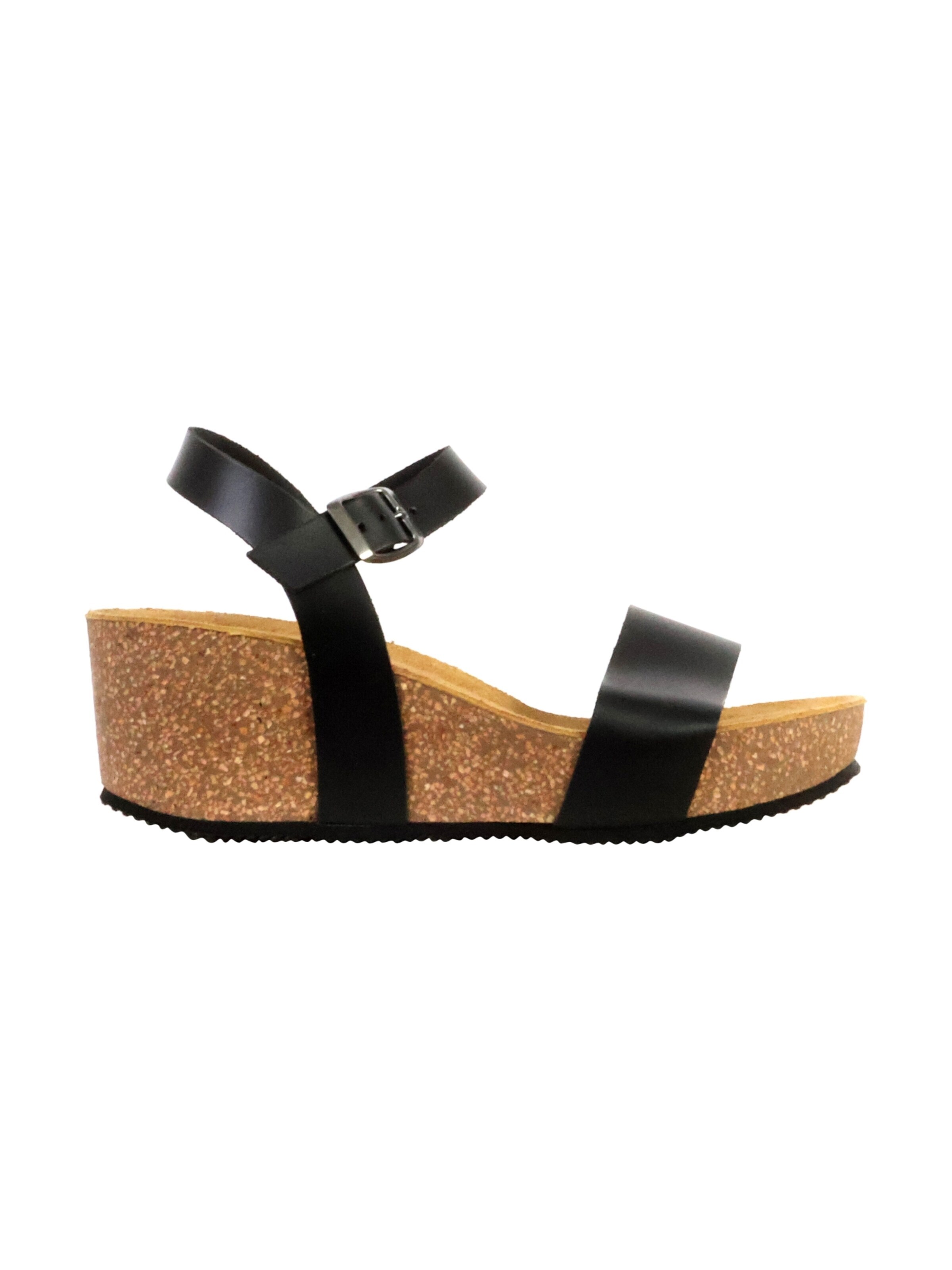 The Divine Factory Sandal in Black