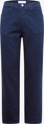 KnowledgeCotton Apparel Pants in Blue: front