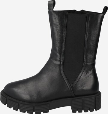 CAPRICE Chelsea boots i svart