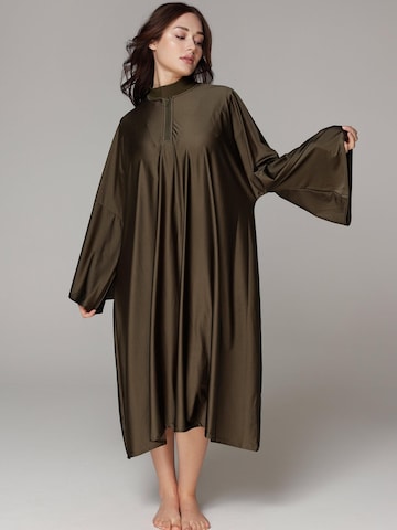 SIYA Swimwear T-Shirt Badeanzugkleid 'Cover-up'‌‌ in Grün