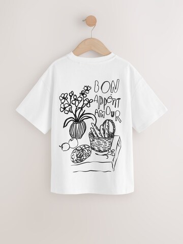 Next T-Shirt in Weiß