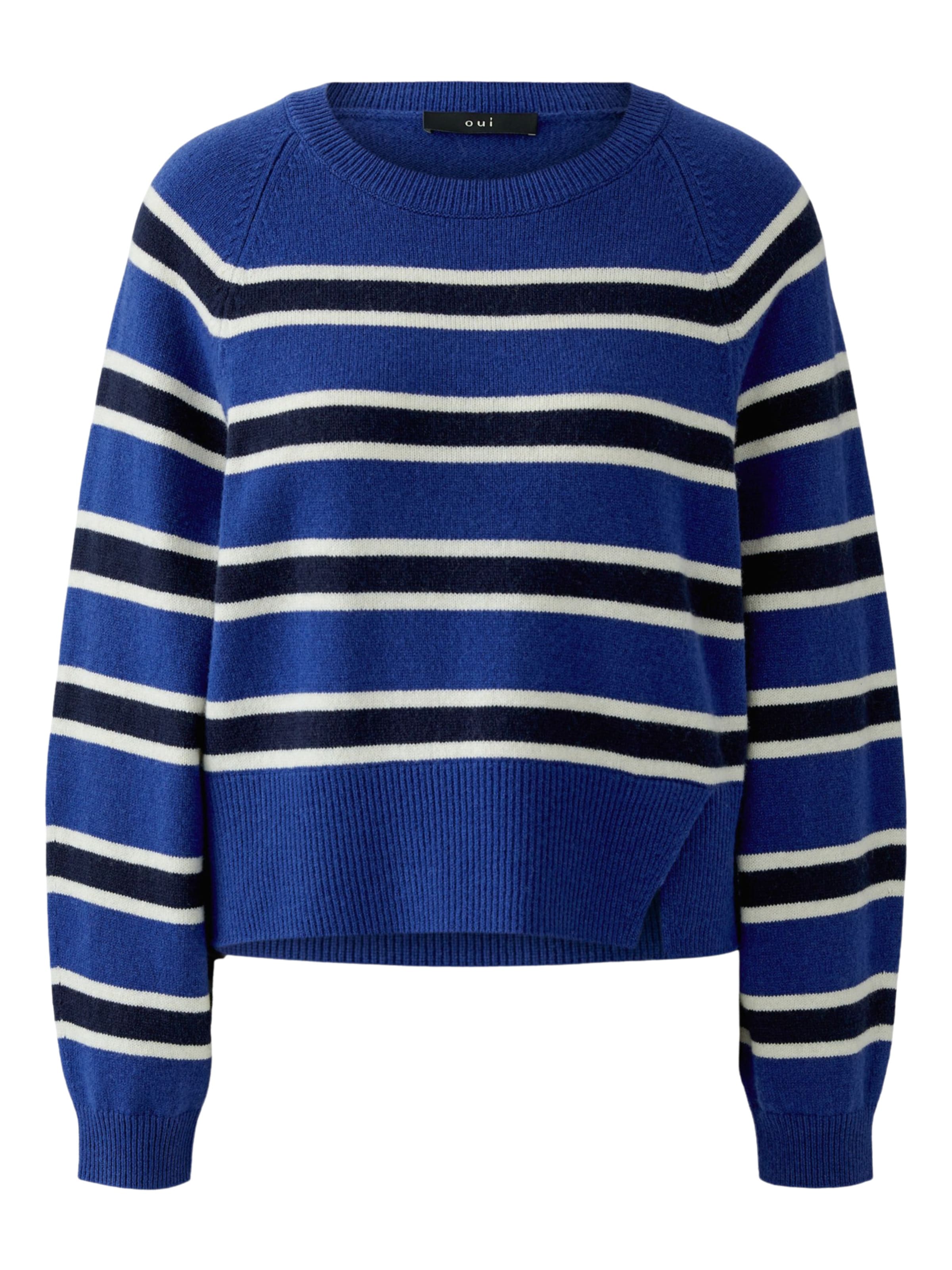 OUI Pullover in Blau: Vorderseite
