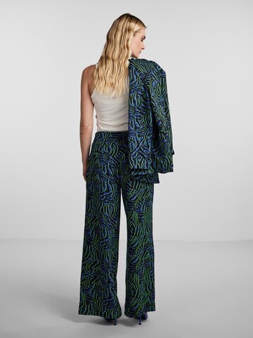 Y.A.S Wide leg Broek in Zwart