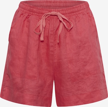 Loosefit Pantalon CULTURE en orange : devant