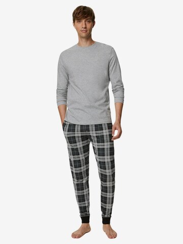 Marks & Spencer Pyjama lang in Grijs: voorkant