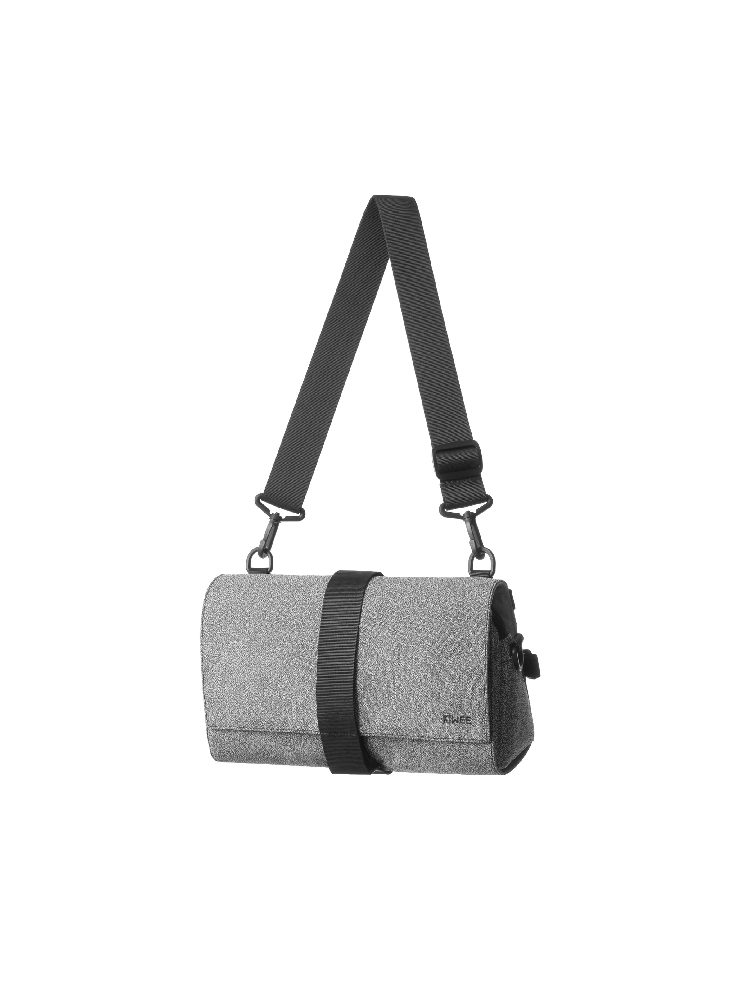 KIWEE Schoudertas 'Triangle Sling' in Grijs