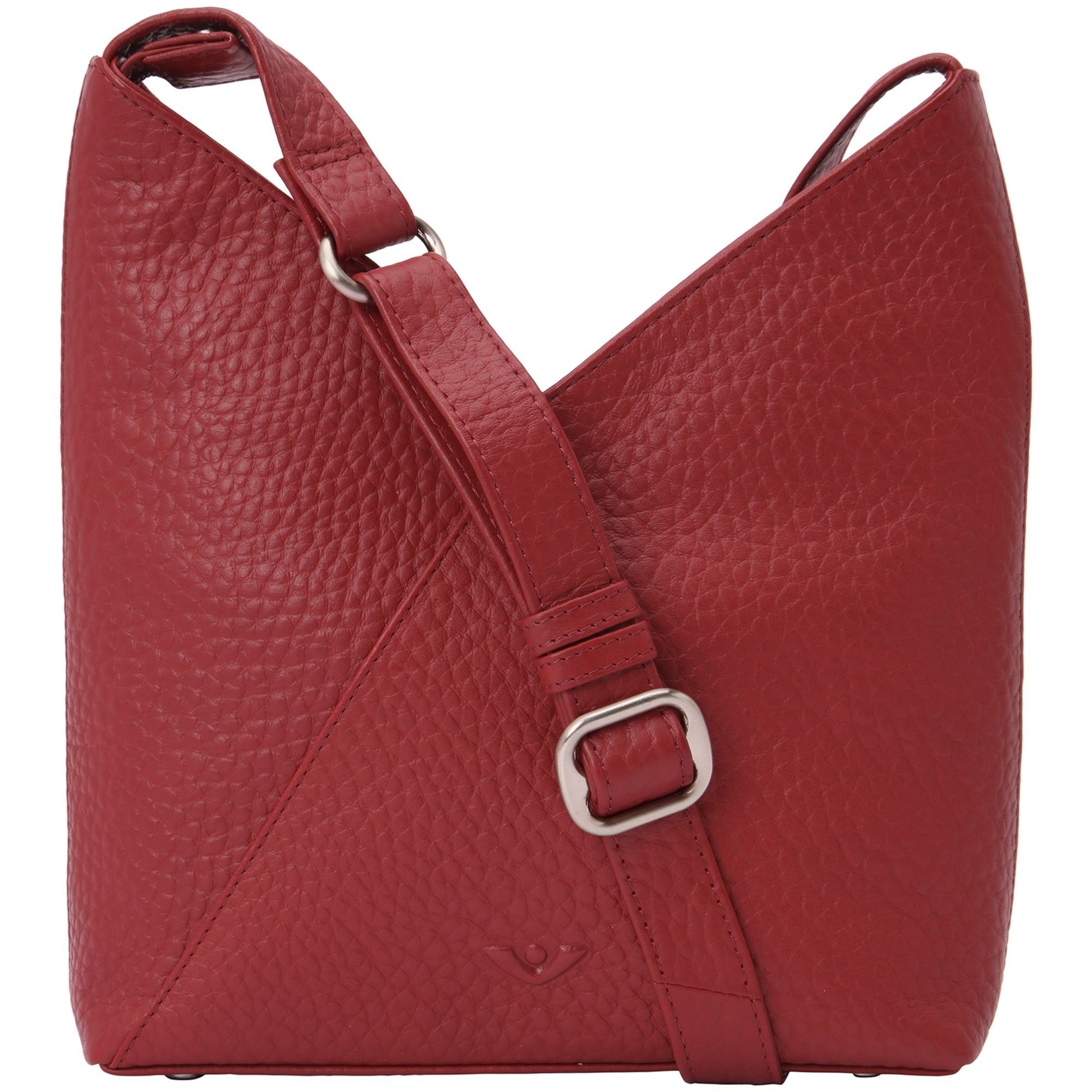 VOi Schoudertas 'Hirsch' in Rood: voorkant