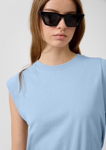 QS Shirt in Blauw