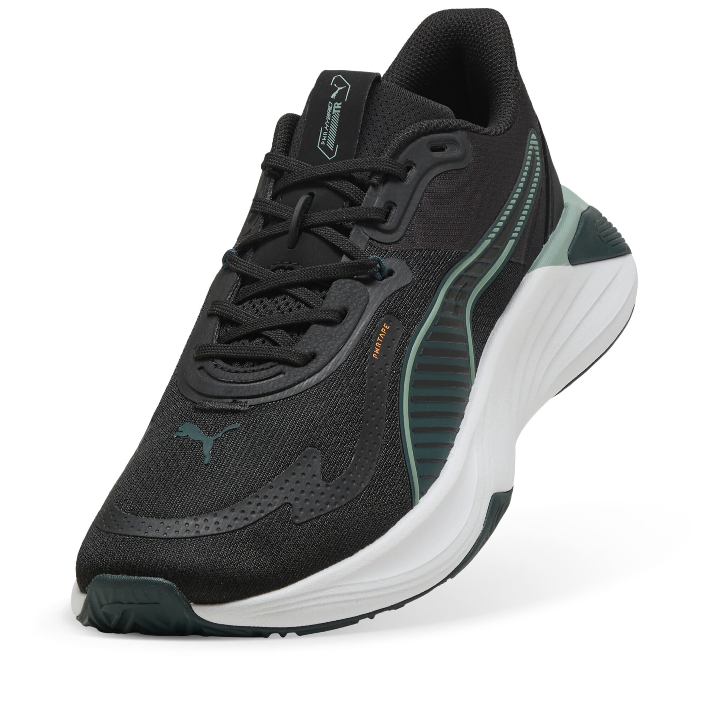 PUMA Athletic Shoes 'Power' in Black: front