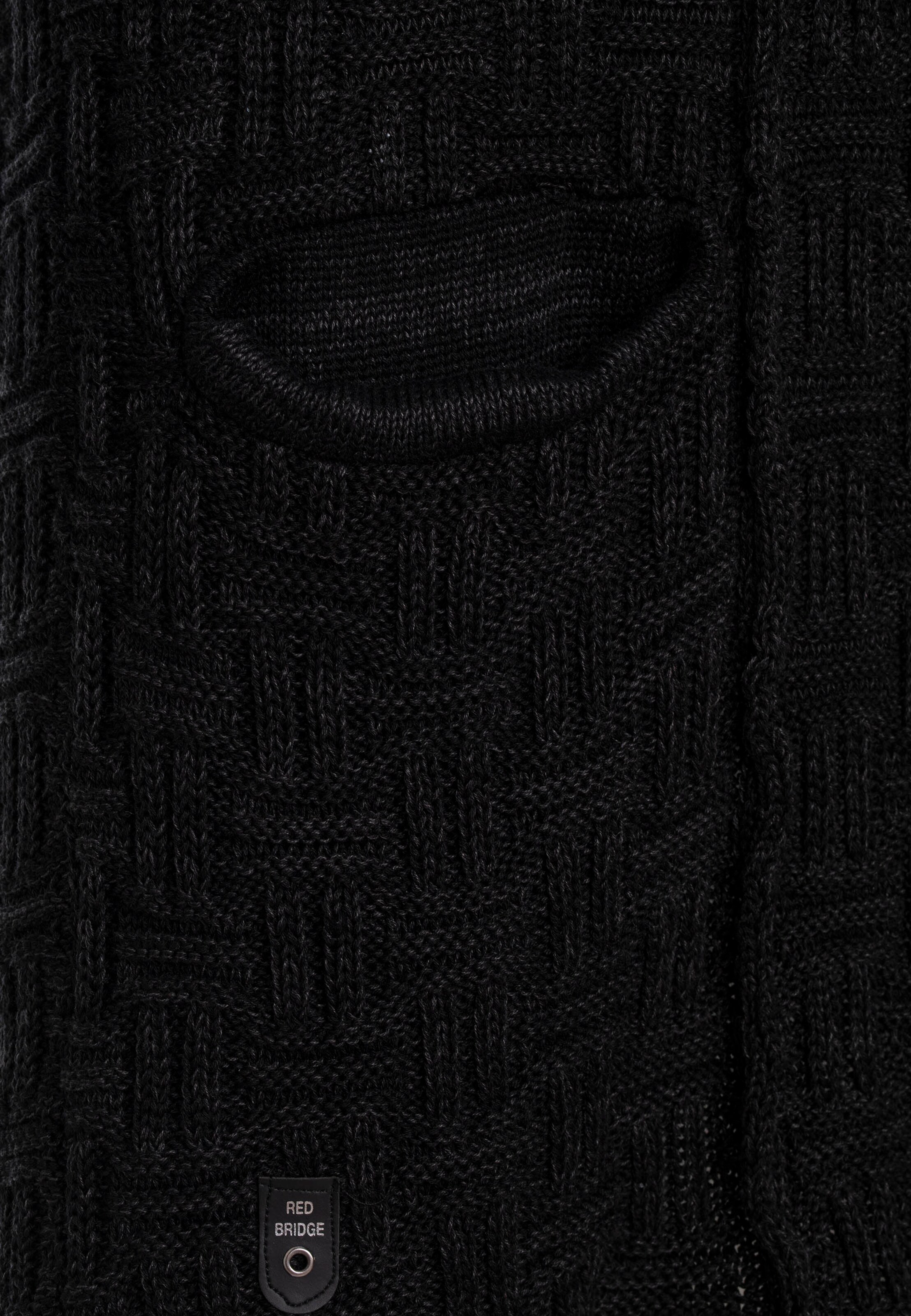 Redbridge Knit Cardigan 'Shreveport' in Black | ABOUT YOU