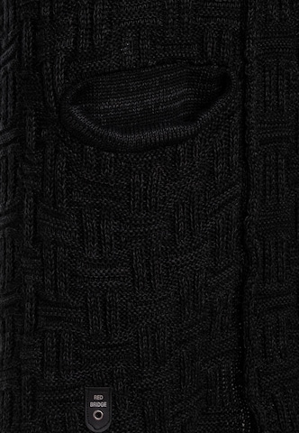 Redbridge Strickjacke 'Shreveport' in Schwarz