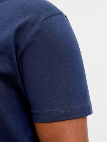 Jack & Jones Plus Shirt in Blauw