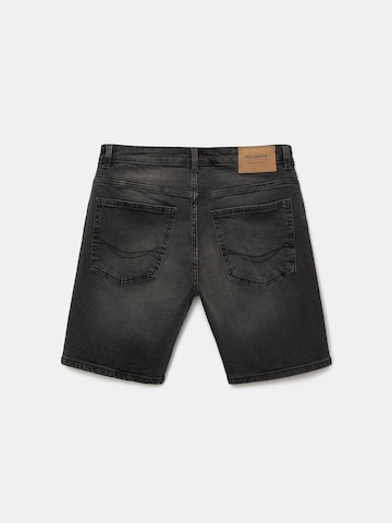 Regular Jeans de la Pull&Bear pe negru