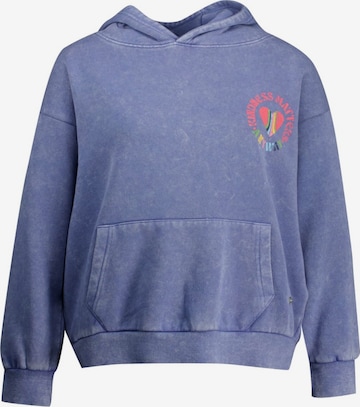 Deeluxe Sweatshirt in Blauw: voorkant
