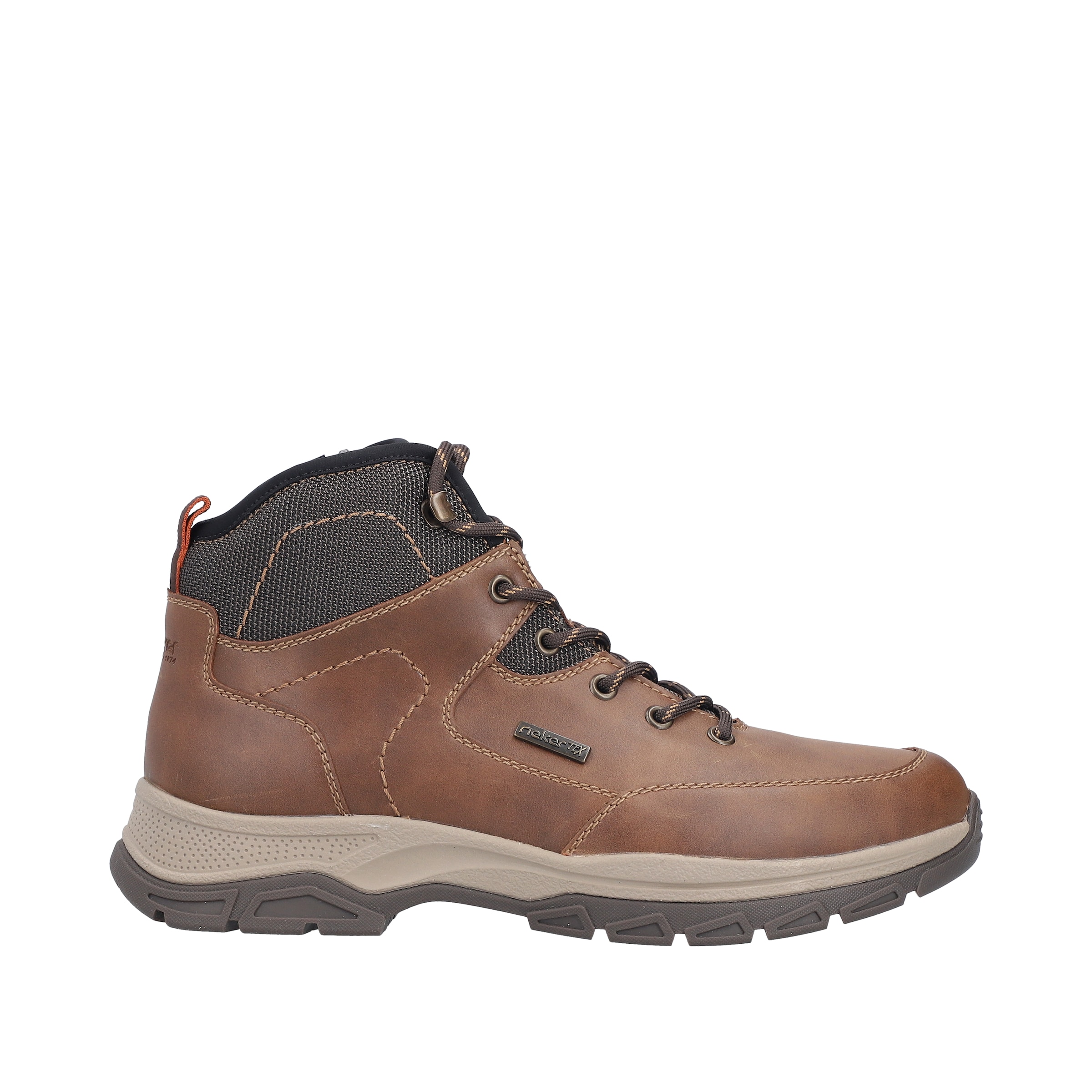 Rieker Lace-Up Boots in Brown