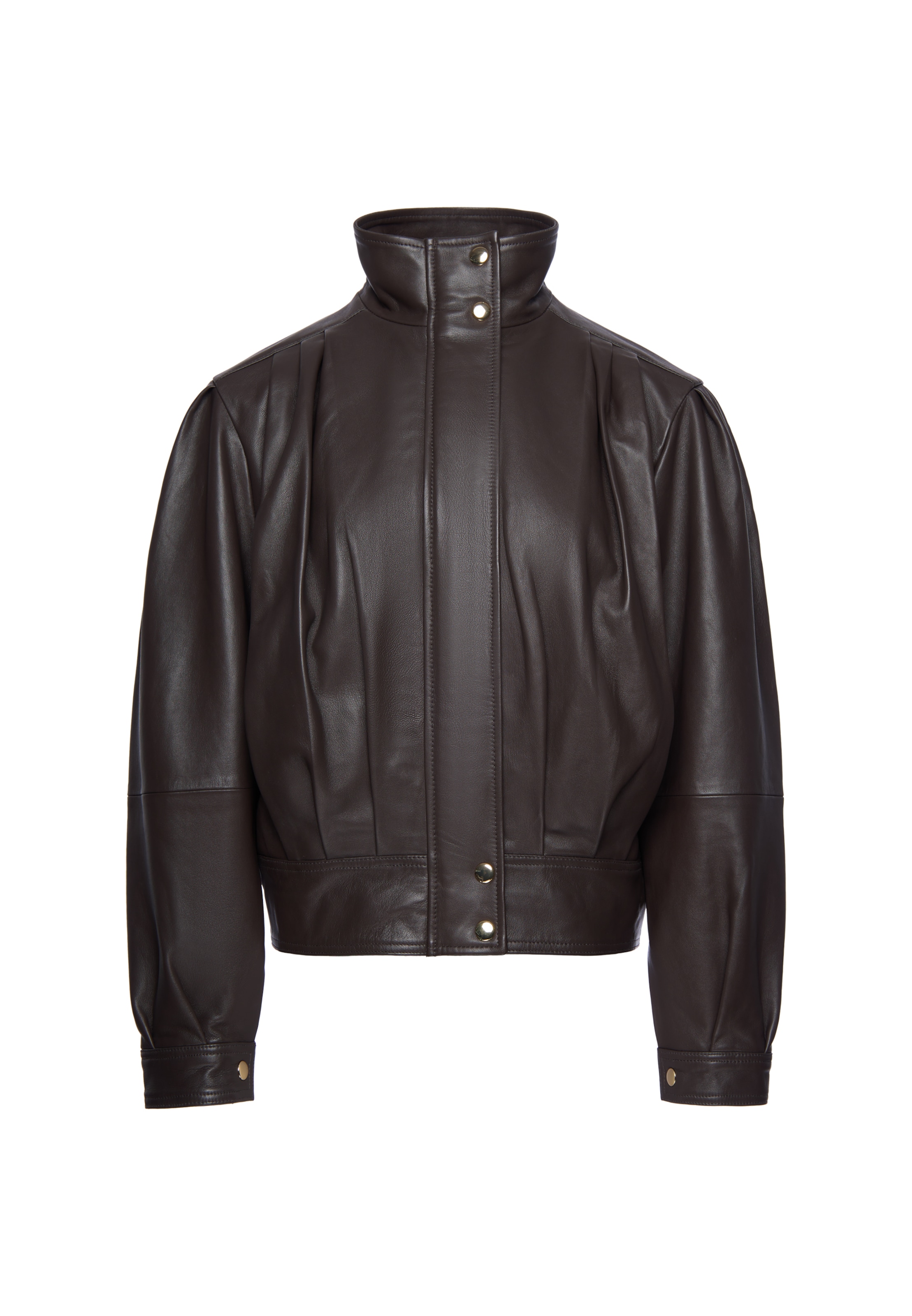 faina Between-season jacket in Brown: front