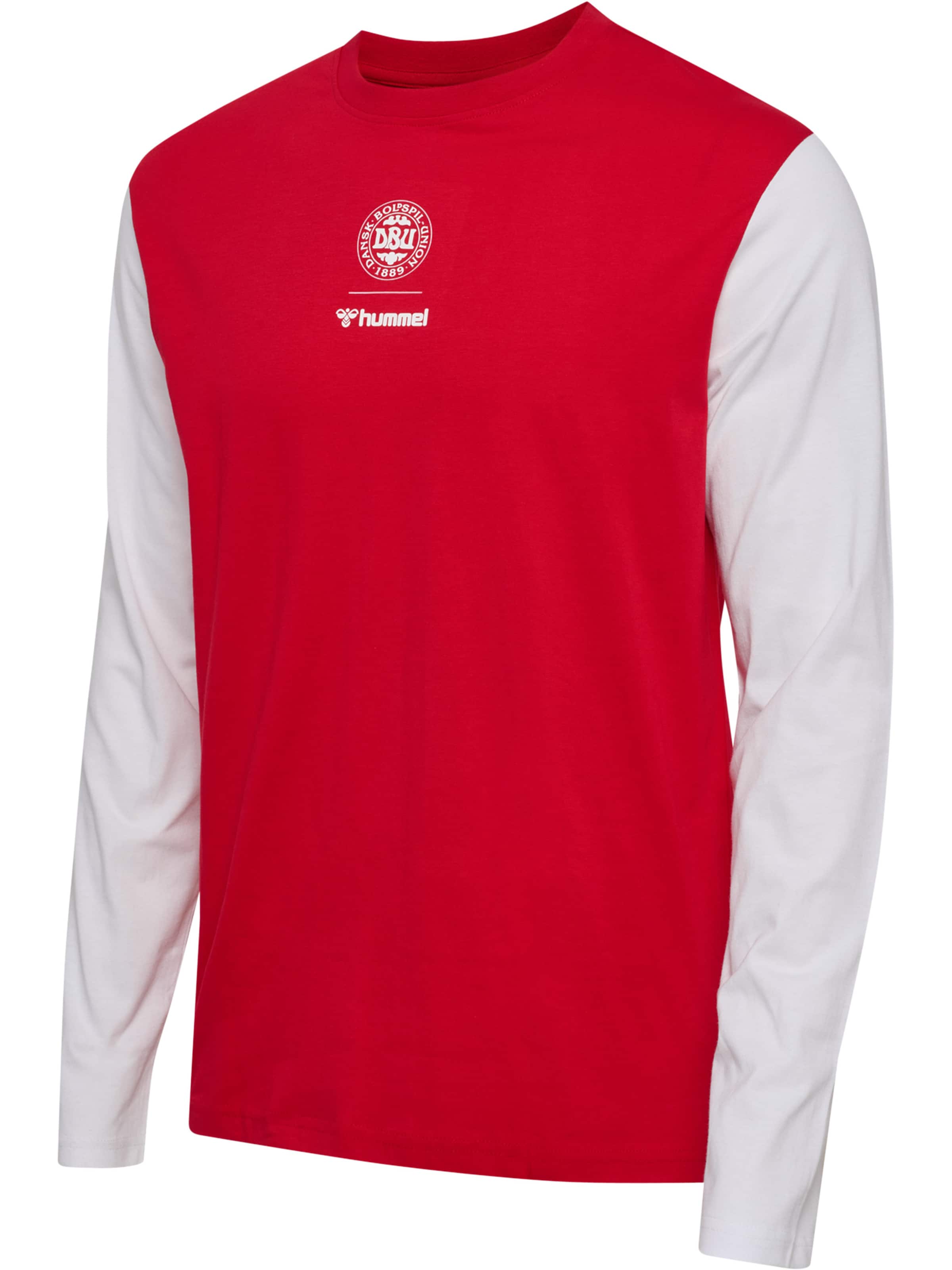 T-Shirt fonctionnel Hummel en rouge