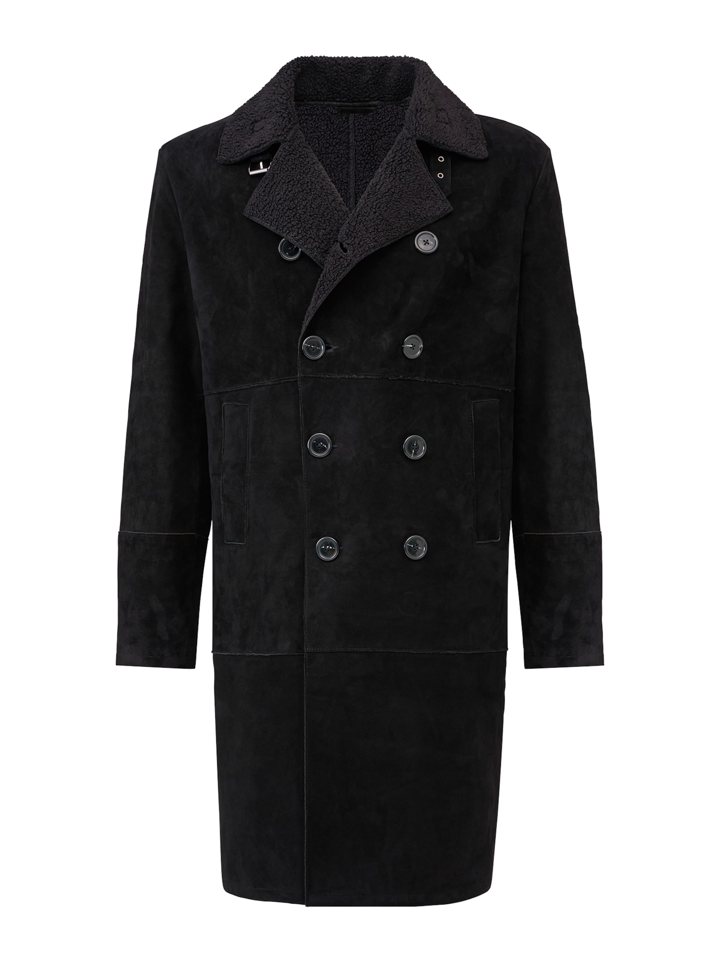 RICANO - Abrigo de invierno 'Vicente' en negro: frente