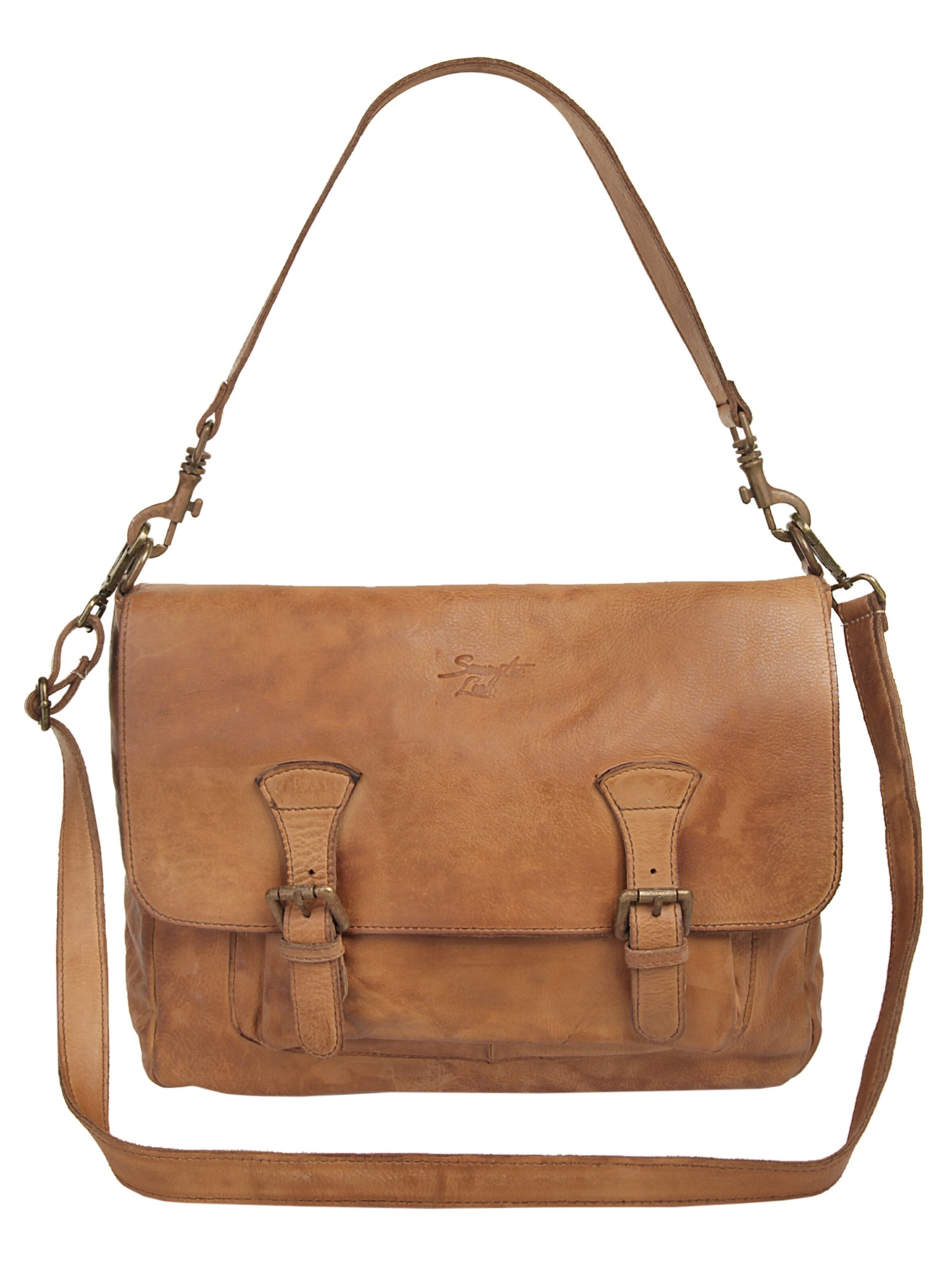 Sac à bandoulière 'SATCHEL' Samantha Look en marron