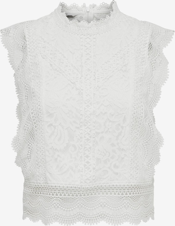 ONLY - Blusa 'Karo' en blanco: frente