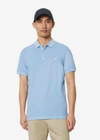 Marc O'Polo Regular fit Shirt in Blauw: voorkant