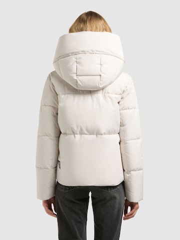 Veste d’hiver 'Audrey2' khujo en blanc