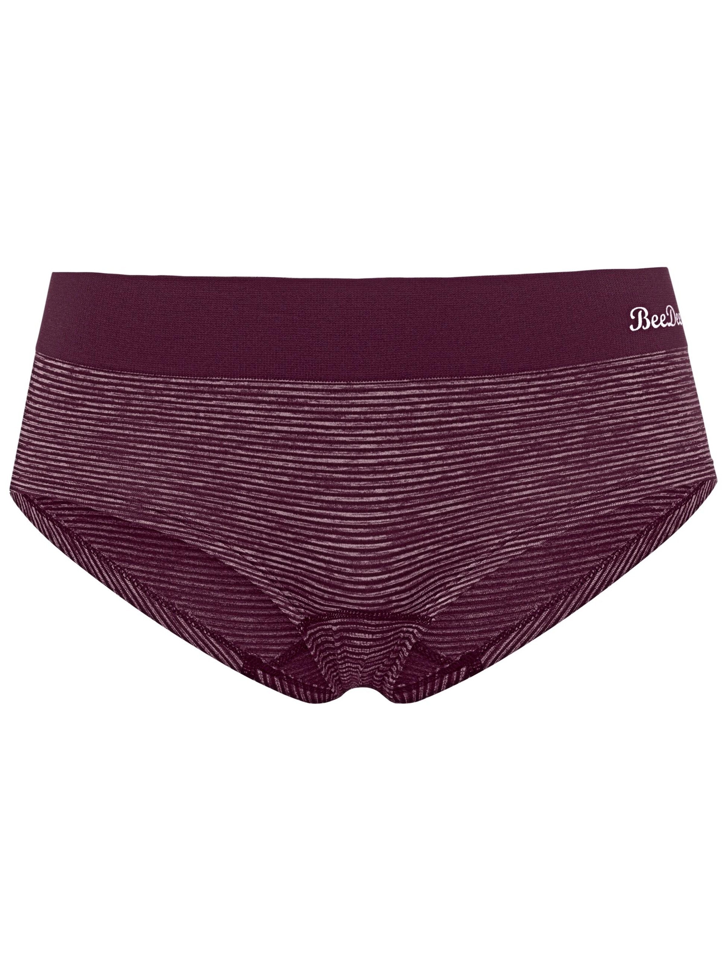 BeeDees Panty 'Slip Comfee Hipster Seamless' in Purple: front