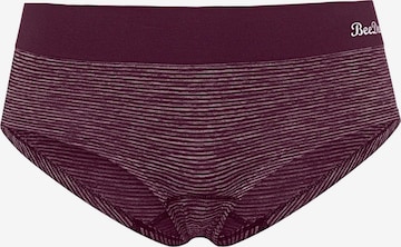 BeeDees Panty 'Slip Comfee Hipster Seamless' in Purple: front