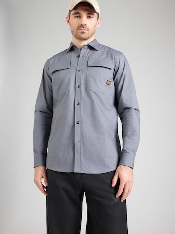 Coupe regular Chemise G-STAR en bleu : devant