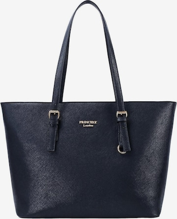 Princely London Shopper 'Beverly' in Schwarz: Vorderseite