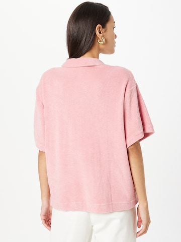 BeckSöndergaard Bluse 'Charlee Terry' in Pink