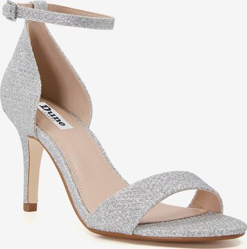 Dune LONDON Sandals 'Mateo' in Silver: front