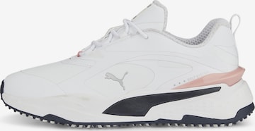 PUMA Athletic Shoes 'GS-Fast' in White: front