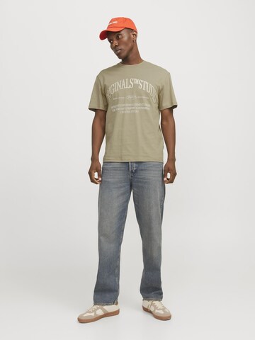 T-Shirt JACK & JONES en beige