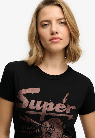 T-shirt Superdry en noir
