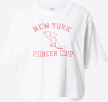T-shirt 'NYPC' GAP en blanc : devant