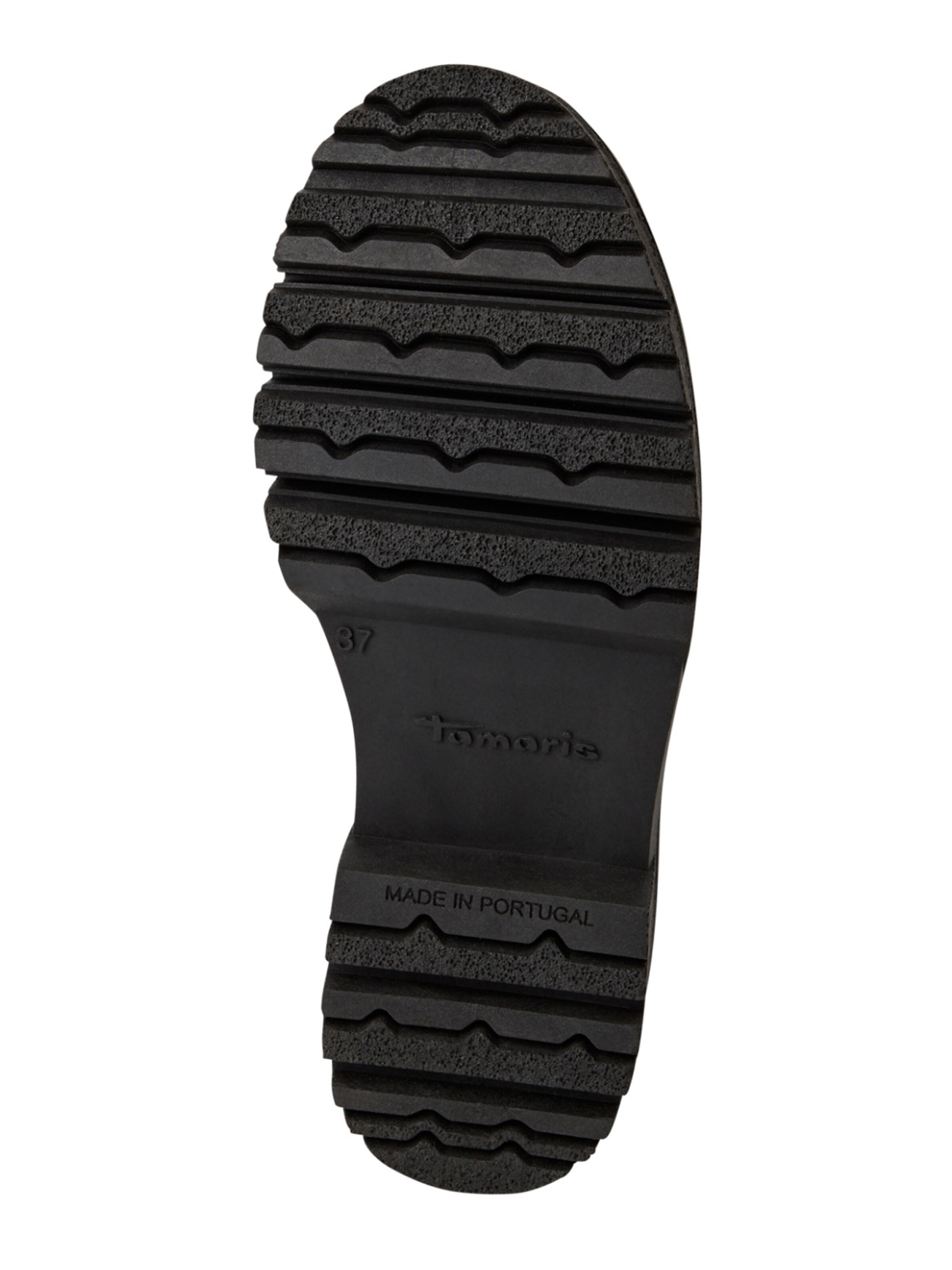 Stivaletto stringato di Tamaris in nero